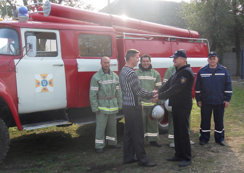 У Генічеському районі відкрито ще одну місцеву пожежну охорону